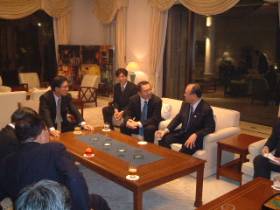 武部氏ら日越議員友好連盟の方々と懇親会